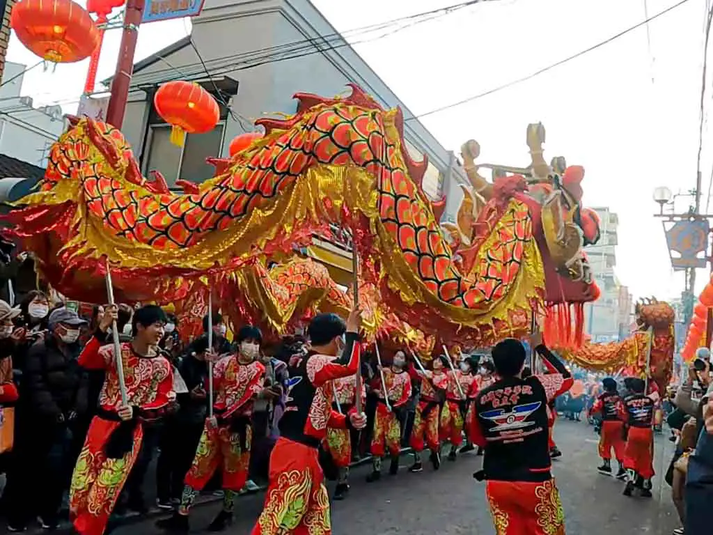Chinese New Year Celebrated in Japan