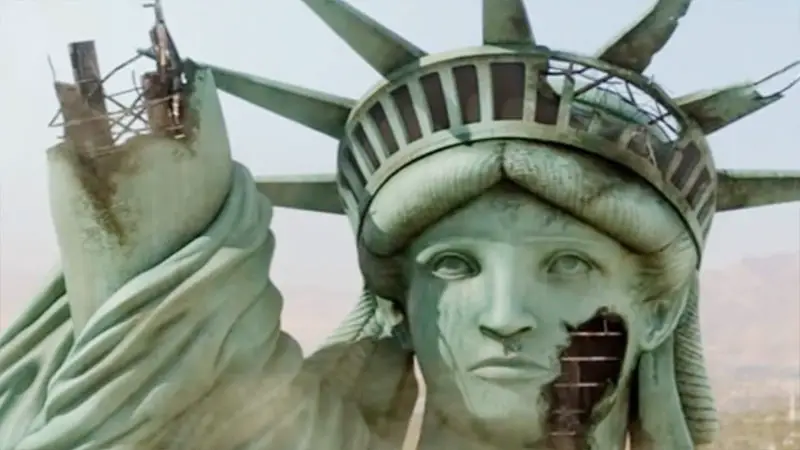Damaged The Statue Of Liberty