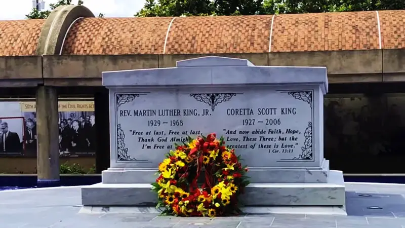 Martin Luther Buried