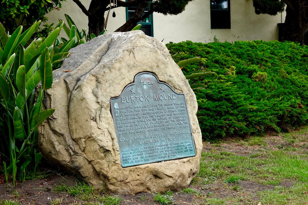 Burton Mound State Historical Landmark