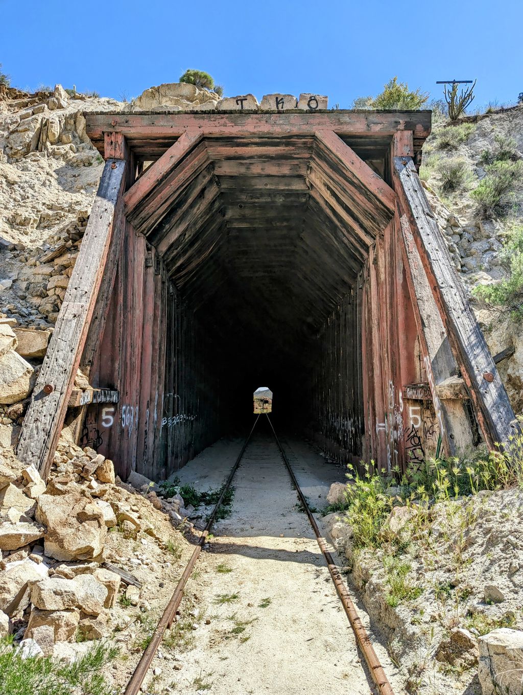 Carrizo Gorge Scenic Railroad Tunnel