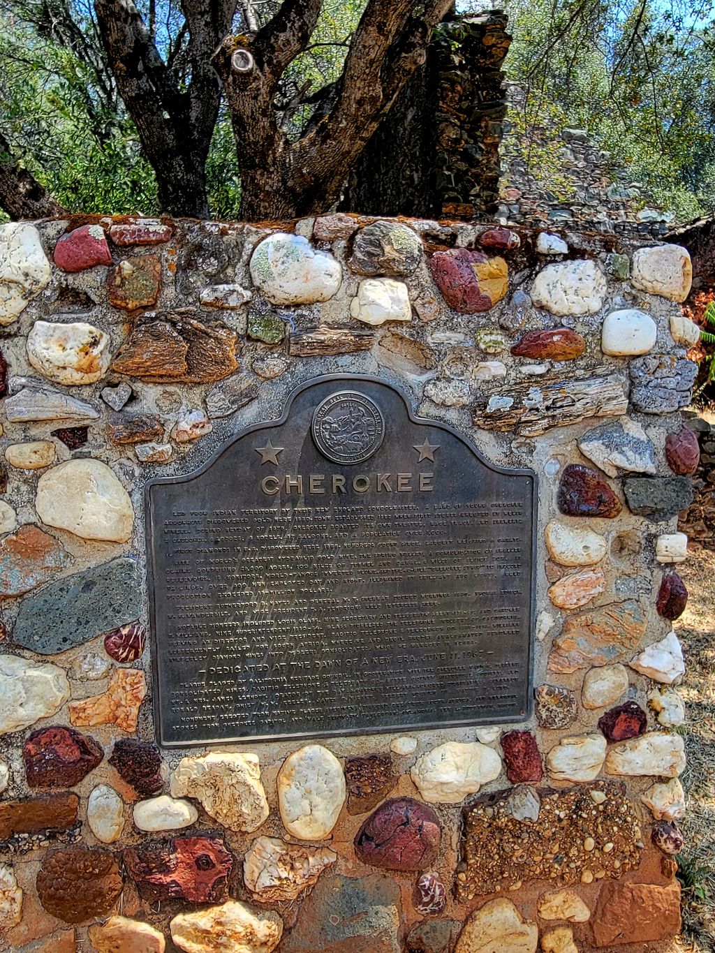 Cherokee School Ruins