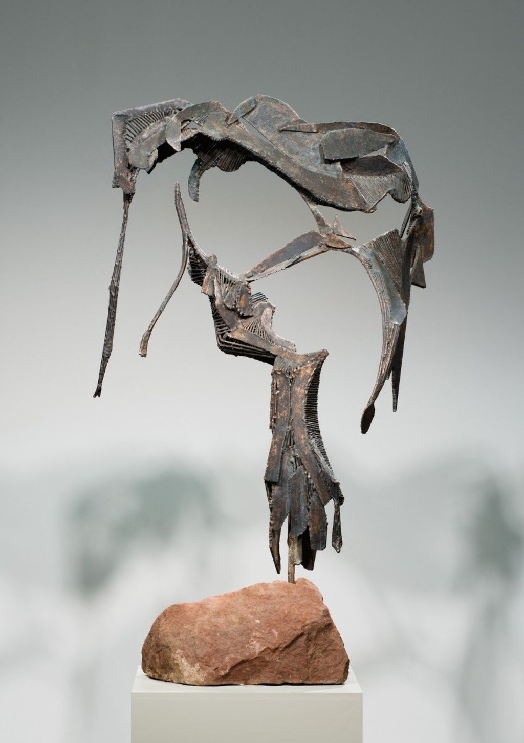 DAVID HARE, THE SWAN'S DREAM OF LEDA - sculpture, UT Landmarks