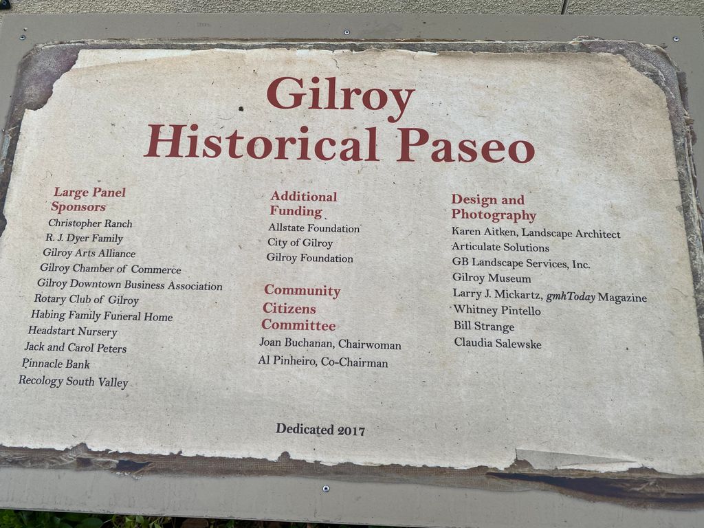 Gilroy Historical Paseo