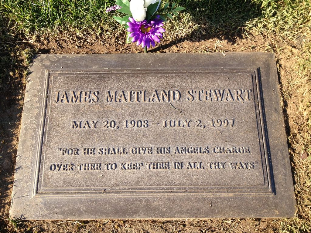 Grave of Jimmy Stewart