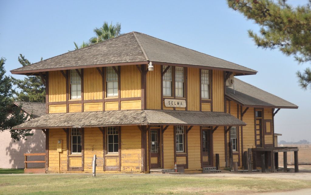 Historic Selma Southern Pacific Depot