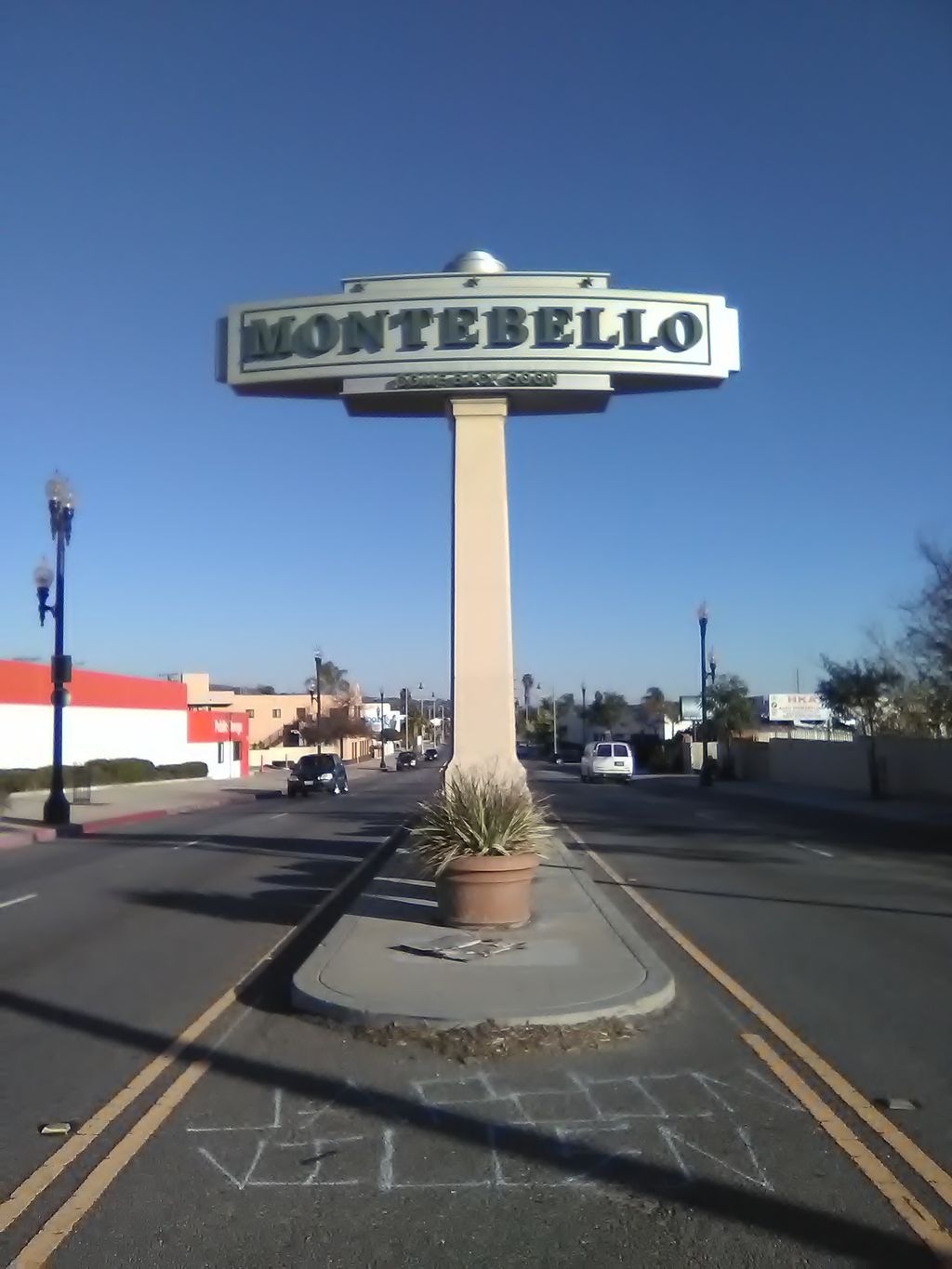 Montebello Landmark Sign