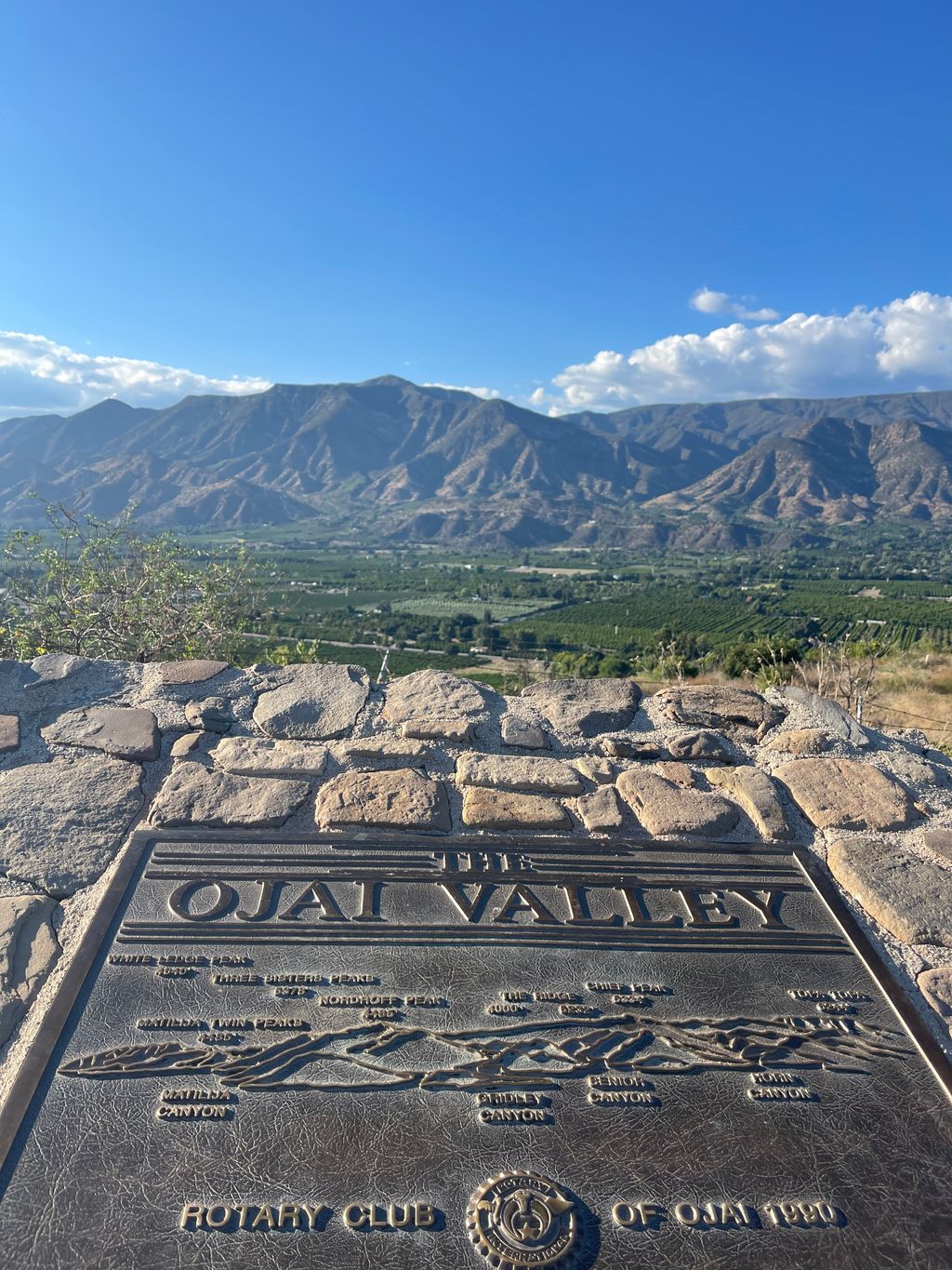 Ojai Valley Sign