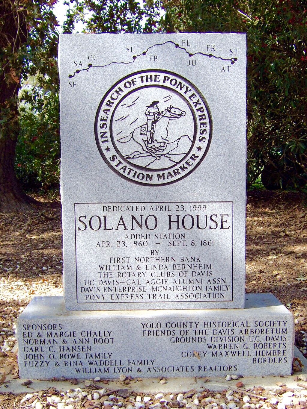 Pony Express - Solano House