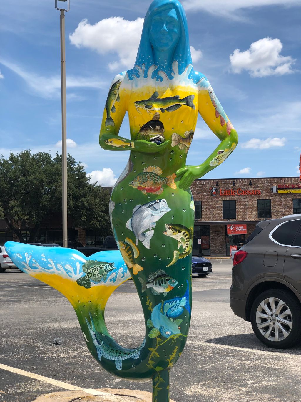 San Marcos Mermaid Statue #9