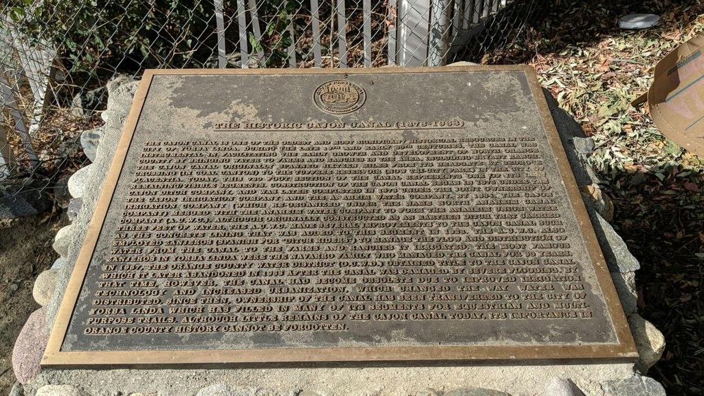 The History of Cajon Canal